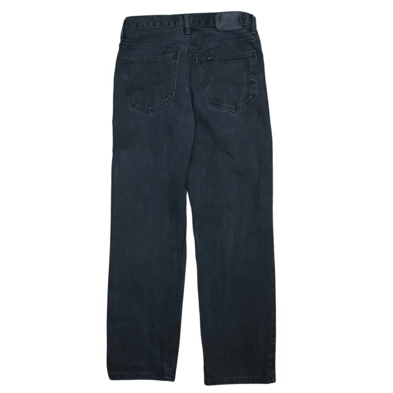Lee 90's Lightwash Straight Leg Baggy Jeans / Pants 30 Black sold by Vintage Club