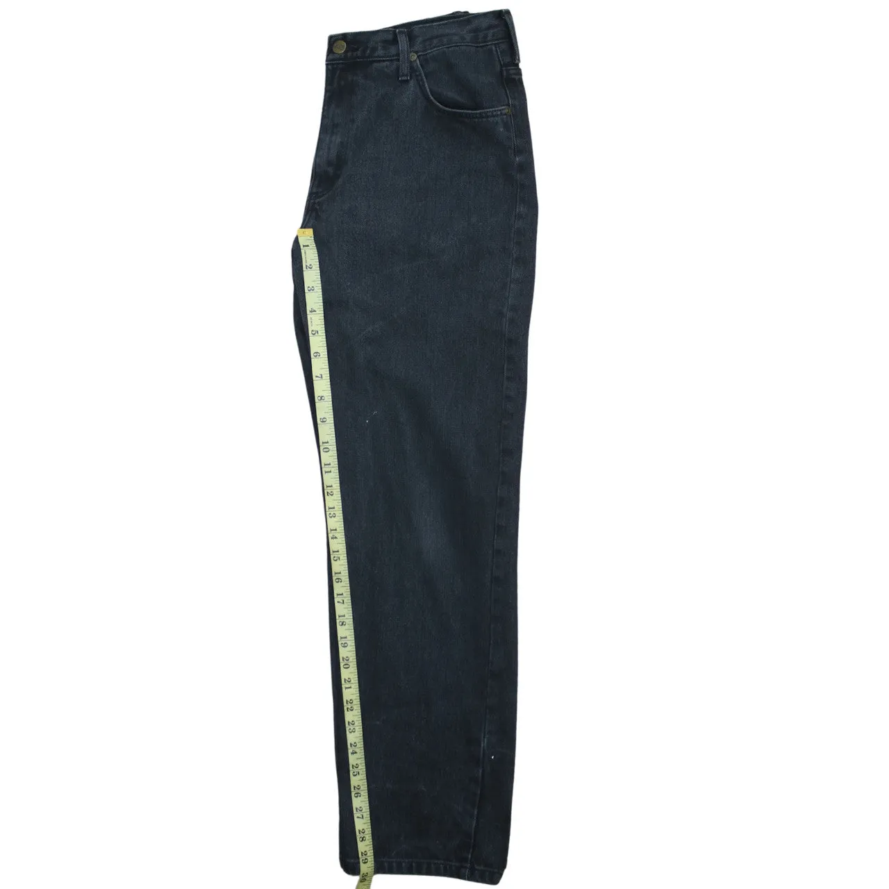 Lee 90's Lightwash Straight Leg Baggy Jeans / Pants 30 Black sold by Vintage Club product image thumbnail 5