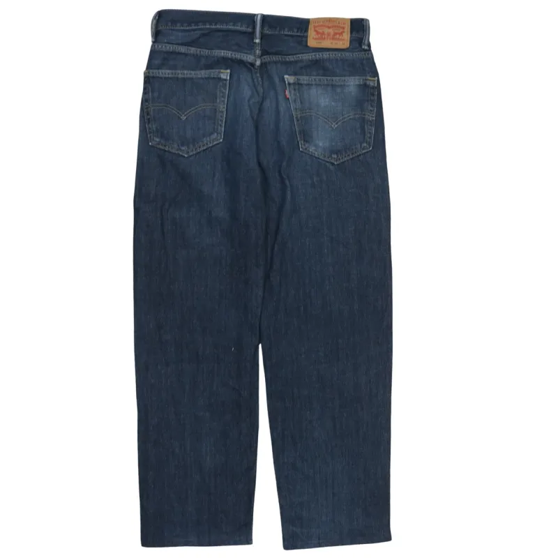 Levi Strauss &Co 90's 550 Straight Leg Baggy Jeans / Pants 34 Blue sold by Vintage Club