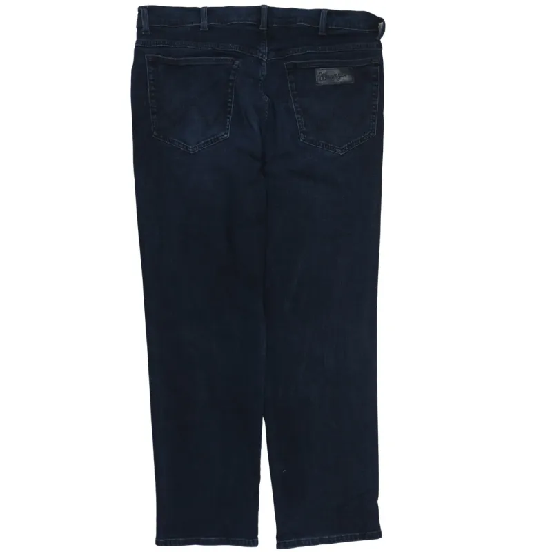 Wrangler 90's Lightwash Straight Leg Baggy Jeans / Pants 38 Black sold by Vintage Club