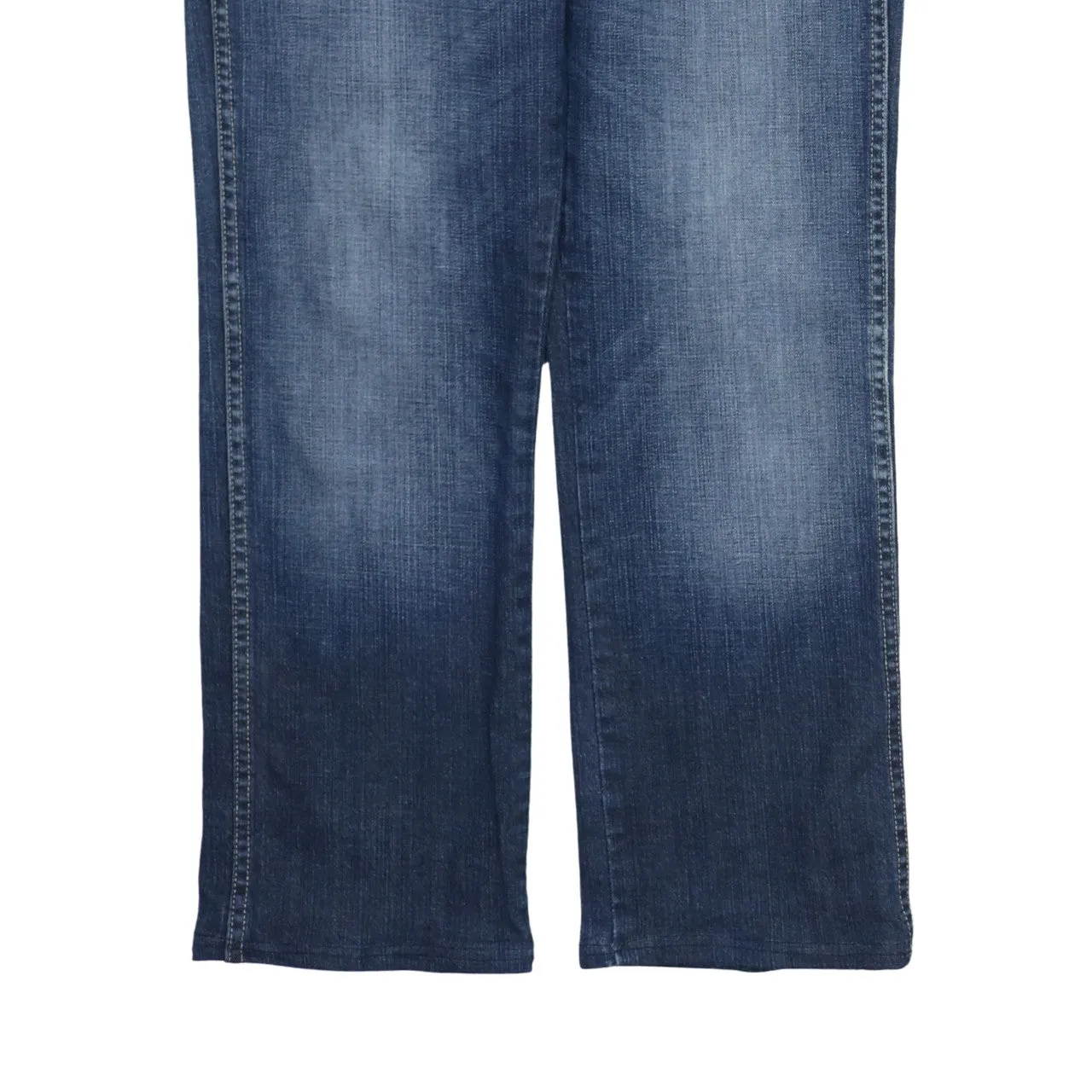 Wrangler 90's Lightwash Straight Leg Baggy Jeans / Pants 33 Blue sold by Vintage Club product image thumbnail 4