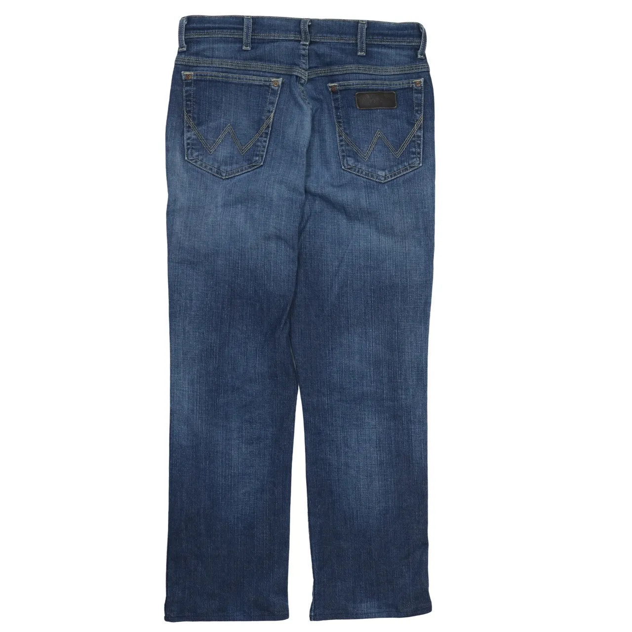 Wrangler 90's Lightwash Straight Leg Baggy Jeans / Pants 33 Blue sold by Vintage Club