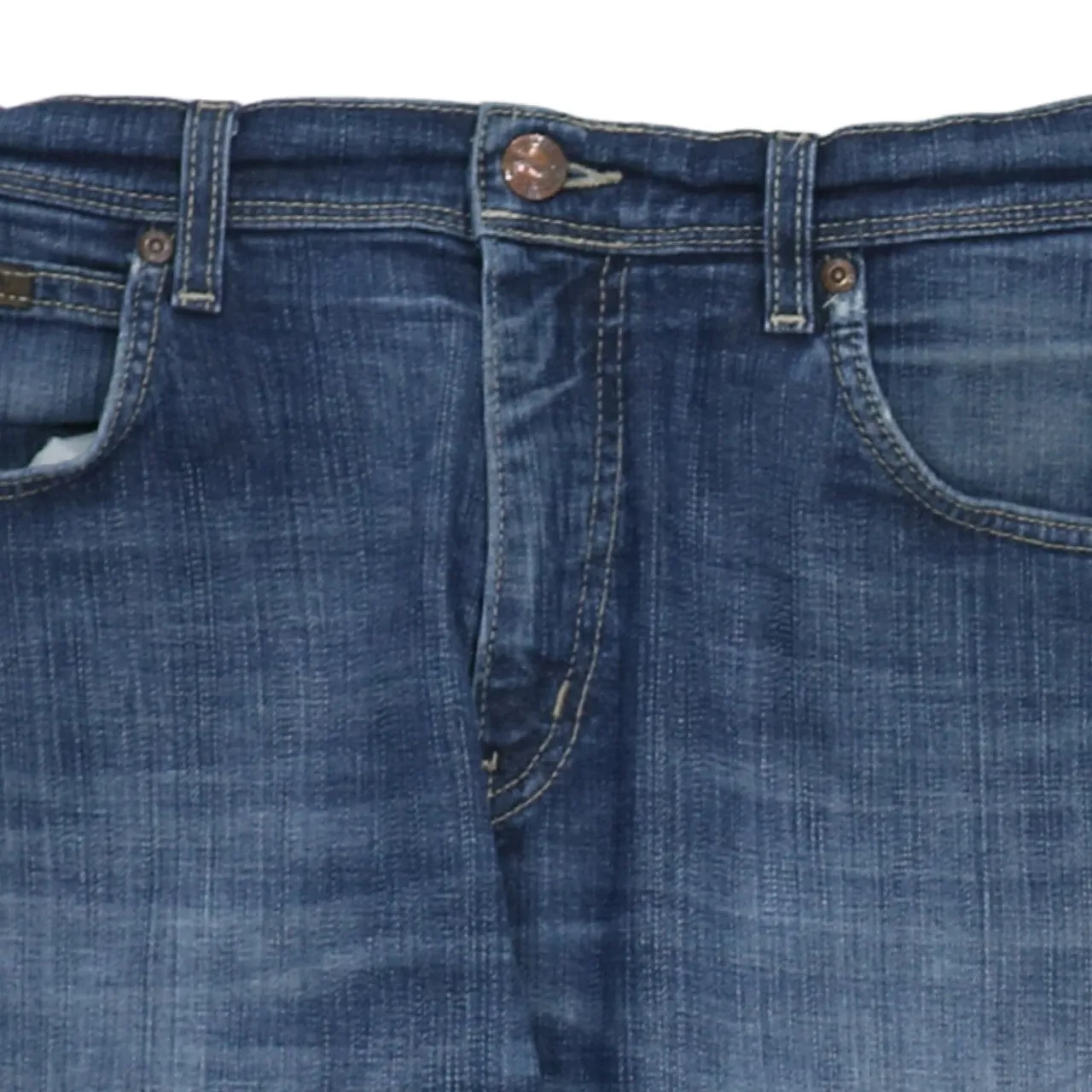 Wrangler 90's Lightwash Straight Leg Baggy Jeans / Pants 33 Blue sold by Vintage Club product image thumbnail 3