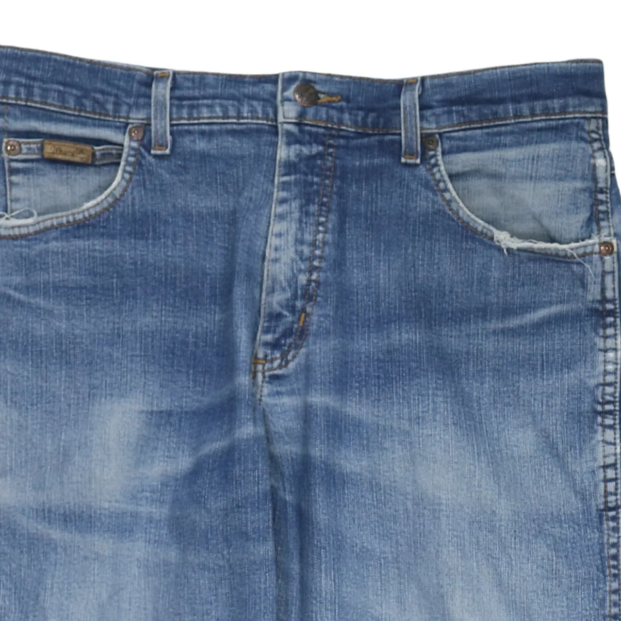 Wrangler 90's Lightwash Straight Leg Baggy Jeans / Pants 33 Blue sold by Vintage Club product image thumbnail 3