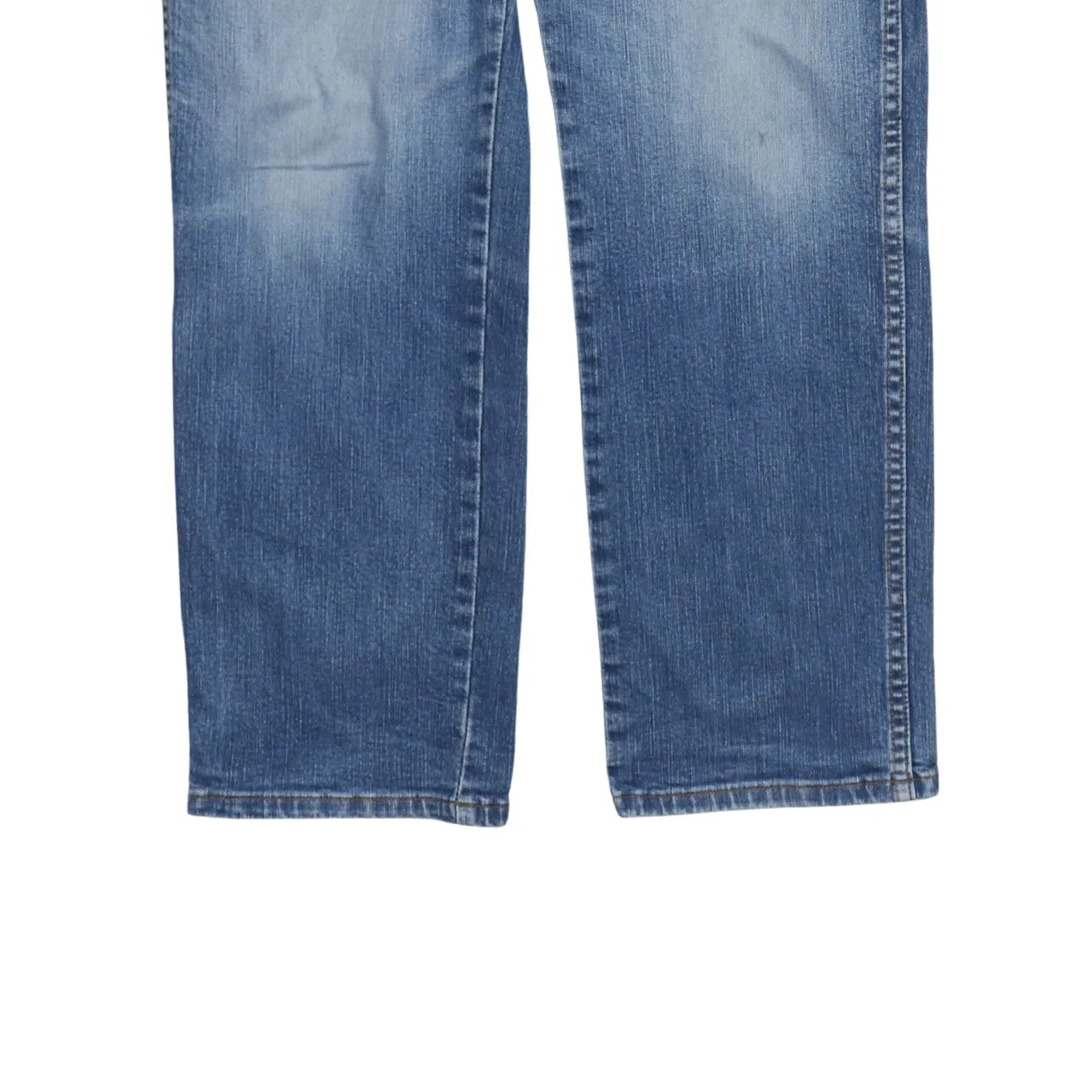 Wrangler 90's Lightwash Straight Leg Baggy Jeans / Pants 33 Blue sold by Vintage Club product image thumbnail 4