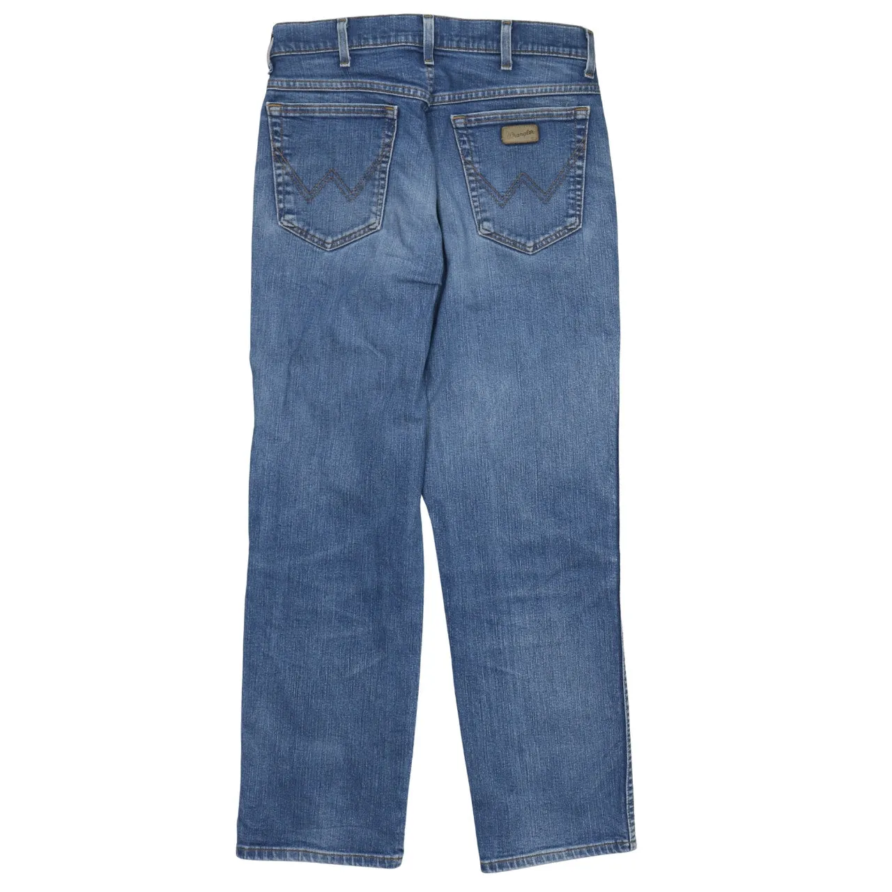 Wrangler 90's Lightwash Straight Leg Baggy Jeans / Pants 33 Blue sold by Vintage Club