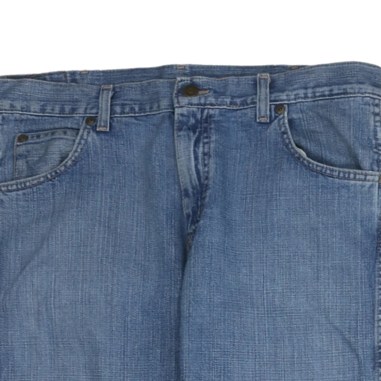 Wrangler 90's Lightwash Straight Leg Baggy Jeans / Pants 33 Blue sold by Vintage Club product image thumbnail 3