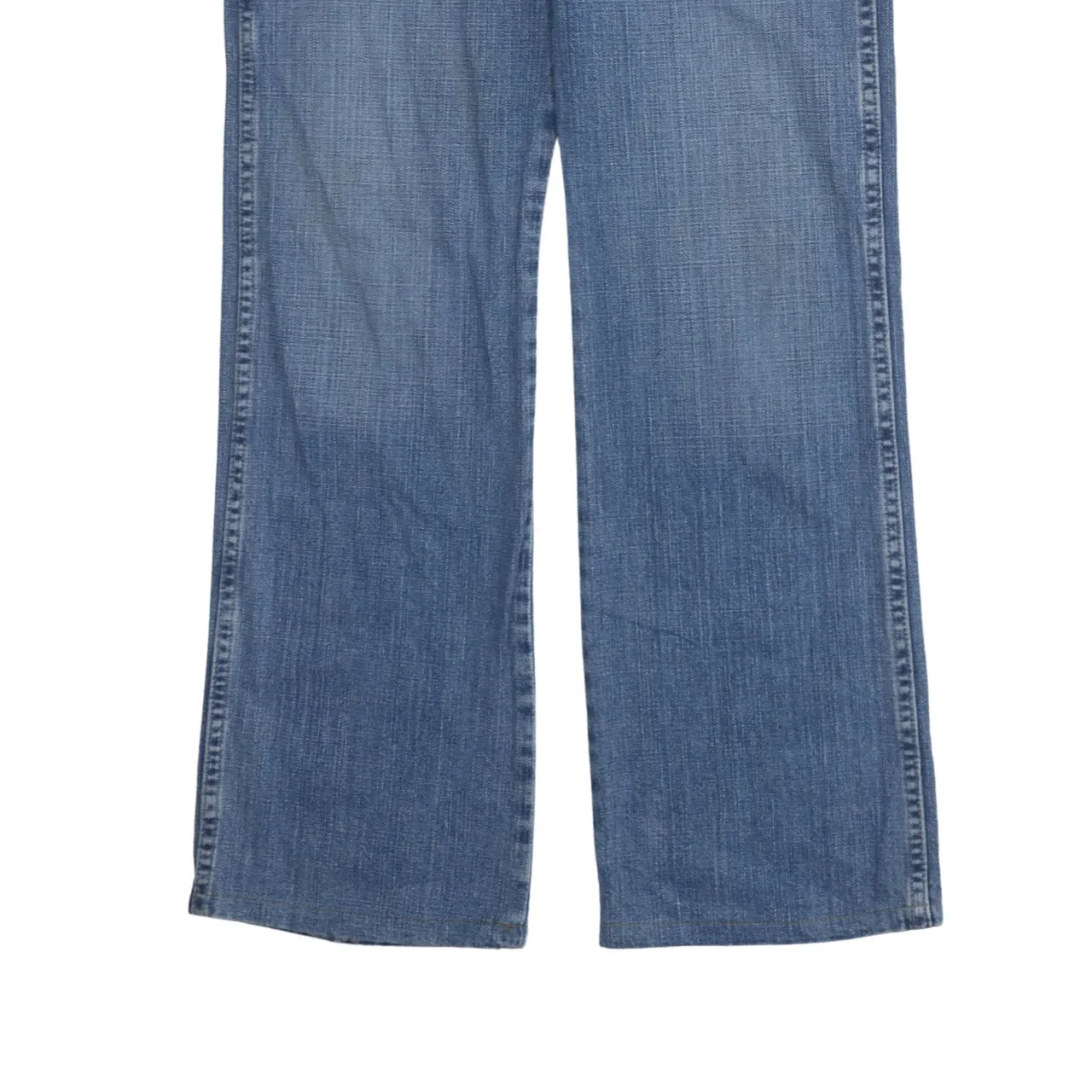 Wrangler 90's Lightwash Straight Leg Baggy Jeans / Pants 33 Blue sold by Vintage Club product image thumbnail 4