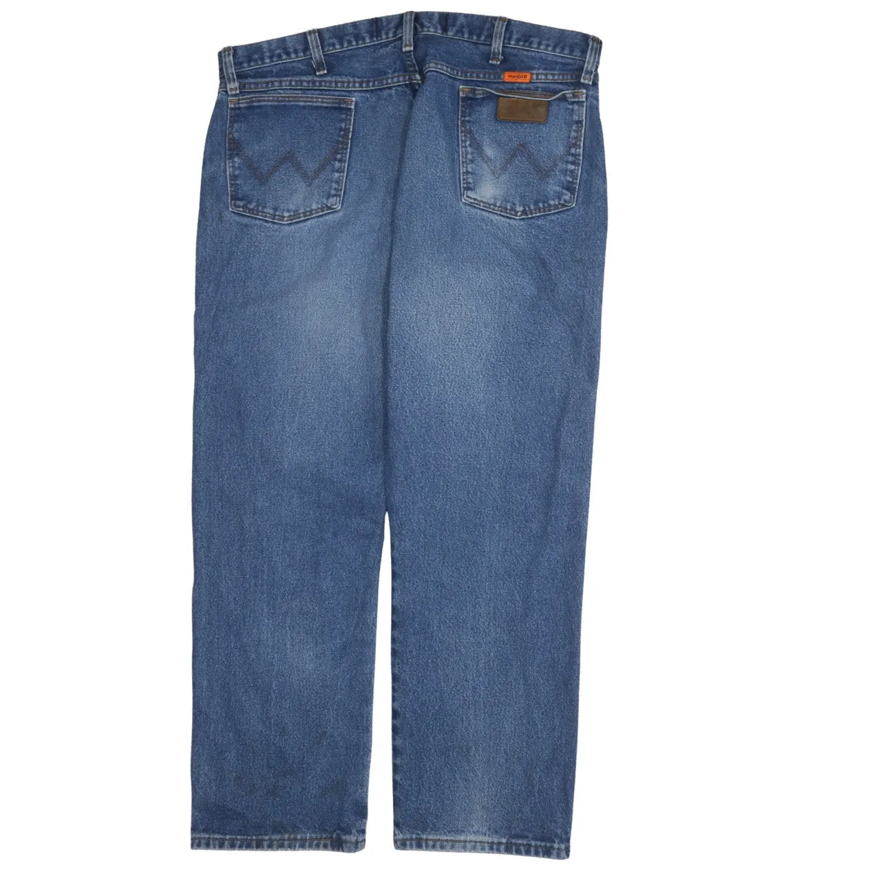 Wrangler 90's Lightwash Straight Leg Baggy Jeans / Pants 38 Blue sold by Vintage Club