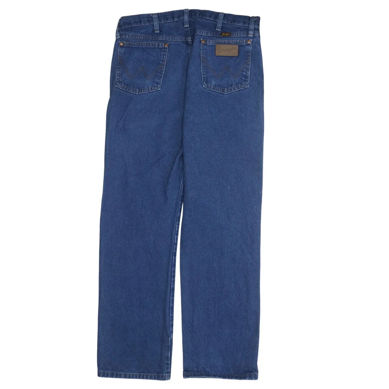 Wrangler 90's Lightwash Straight Leg Baggy Jeans / Pants 34 Blue sold by Vintage Club