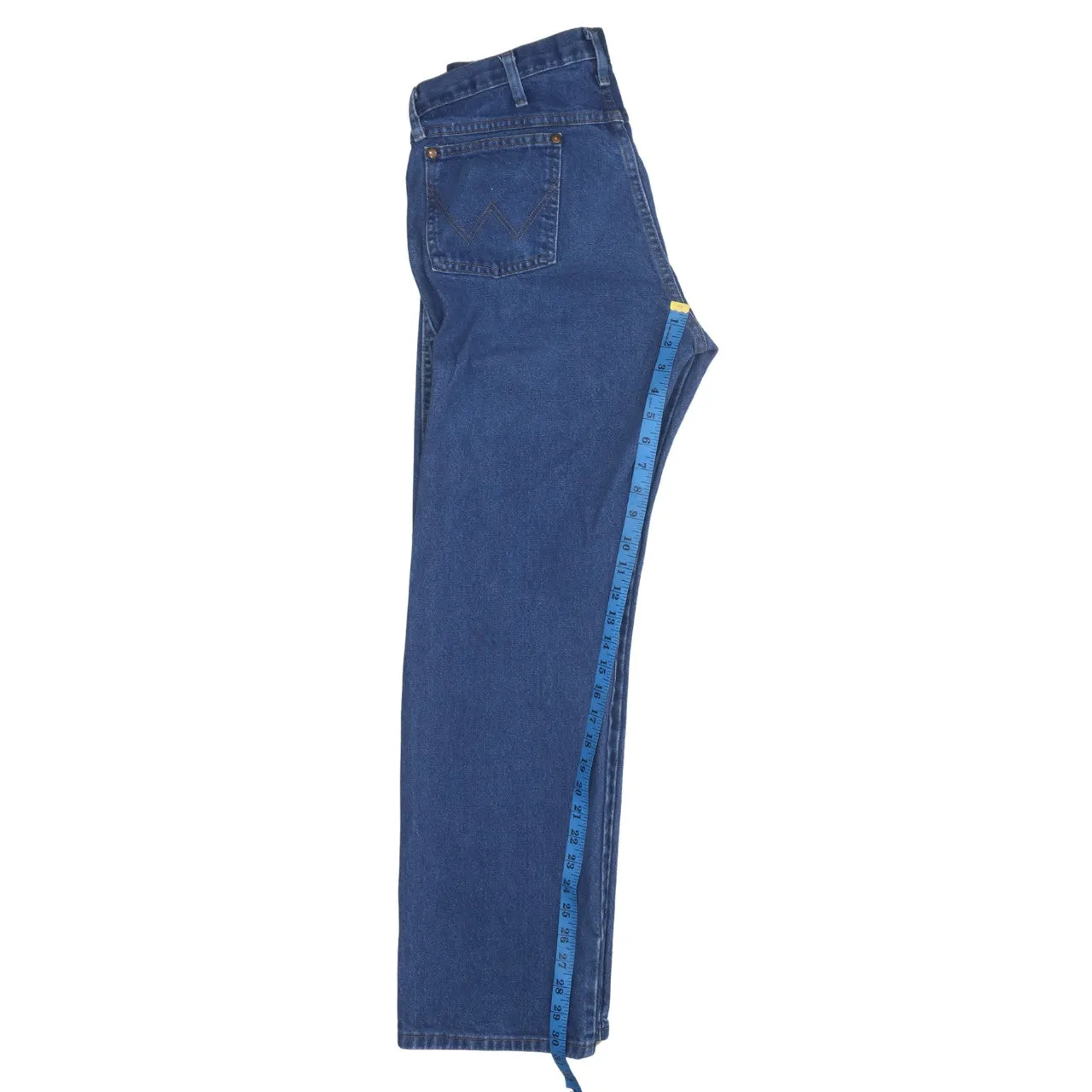 Wrangler 90's Lightwash Straight Leg Baggy Jeans / Pants 34 Blue sold by Vintage Club product image thumbnail 5