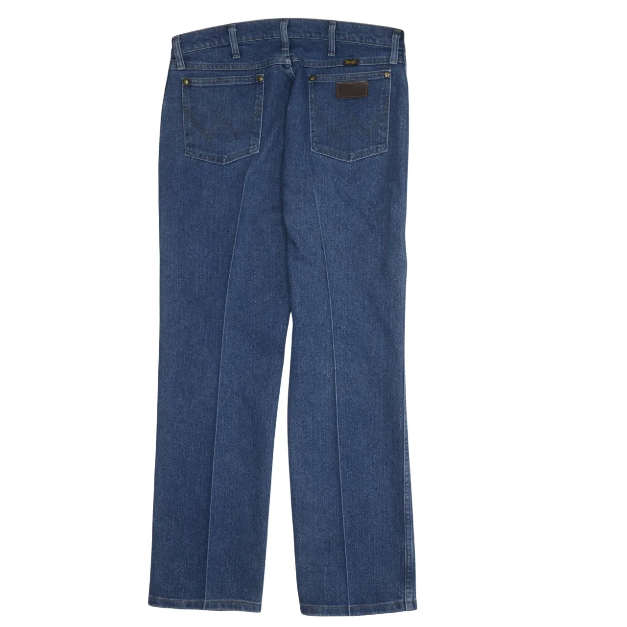 Wrangler 90's Lightwash Straight Leg Baggy Jeans / Pants 35 Blue sold by Vintage Club