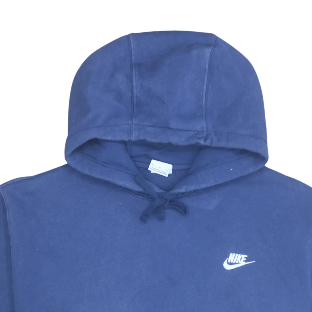 Nike 90's Swoosh Pullover Hoodie XLarge Navy Blue sold by Vintage Club product image thumbnail 3