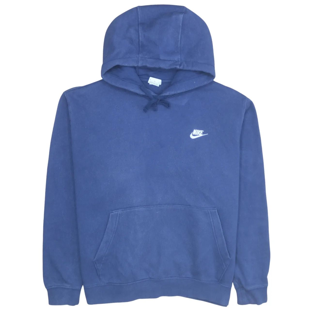 Nike 90's Swoosh Pullover Hoodie XLarge Navy Blue sold by Vintage Club