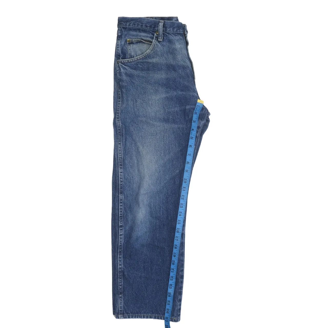 Wrangler 90's Lightwash Straight Leg Baggy Jeans / Pants 34 Blue sold by Vintage Club product image thumbnail 5