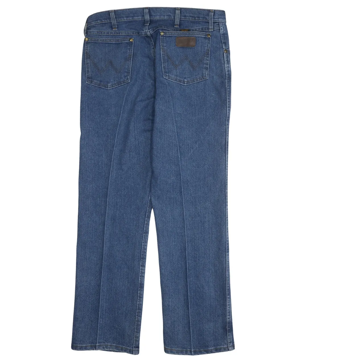 Wrangler 90's Lightwash Straight Leg Baggy Jeans / Pants 35 Blue sold by Vintage Club