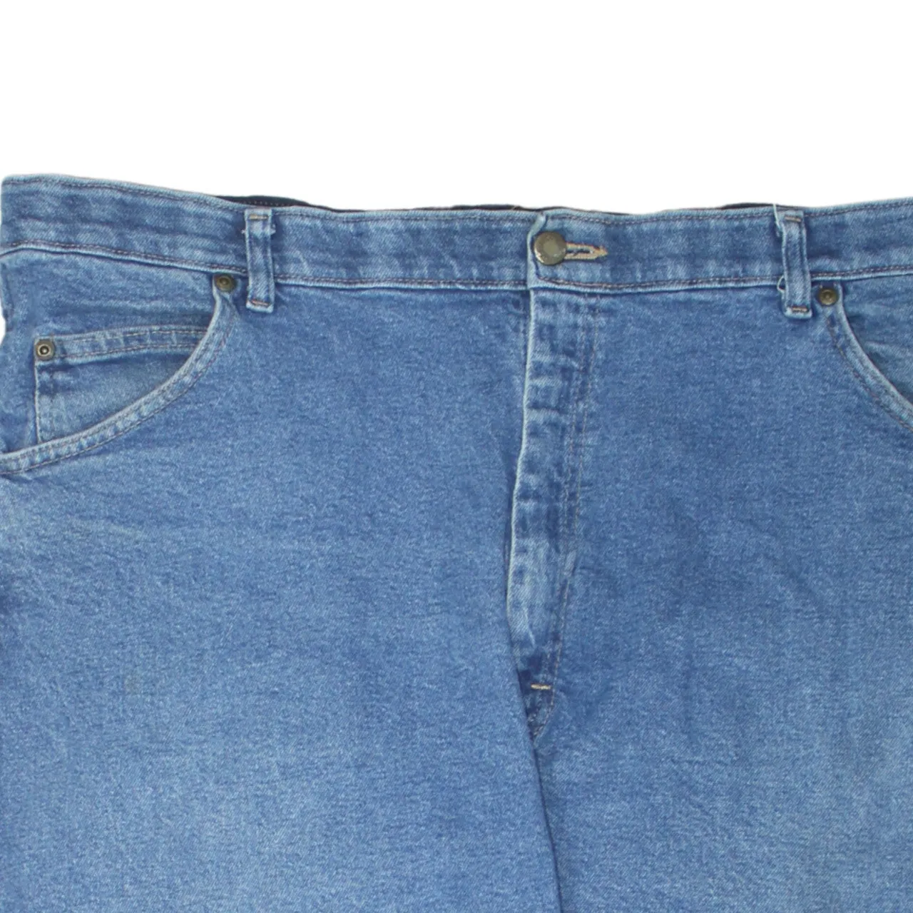 Wrangler 90's Lightwash Straight Leg Baggy Jeans / Pants 42 Blue sold by Vintage Club product image thumbnail 3