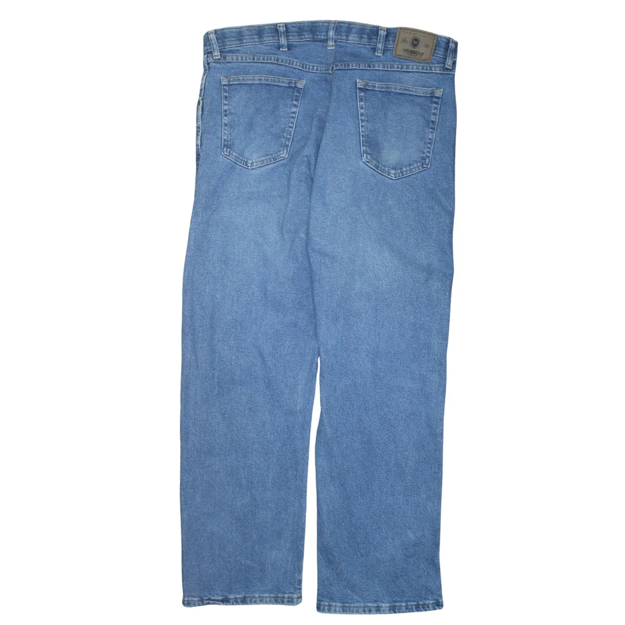 Wrangler 90's Lightwash Straight Leg Baggy Jeans / Pants 42 Blue sold by Vintage Club