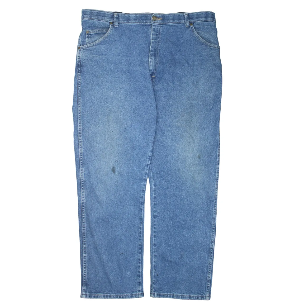 Wrangler 90's Lightwash Straight Leg Baggy Jeans / Pants 42 Blue sold by Vintage Club product image thumbnail 2