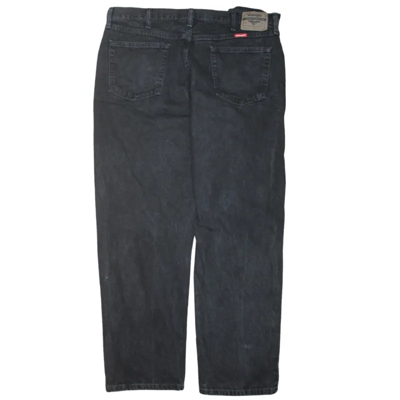 Wrangler 90's Relaxed Fit Straight Leg Baggy Jeans / Pants 40 Black sold by Vintage Club