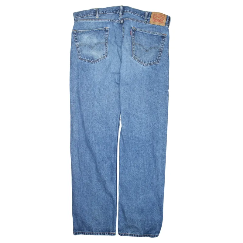 Levi Strauss &Co 90's 505 Straight Leg Baggy Jeans / Pants 40 Blue sold by Vintage Club