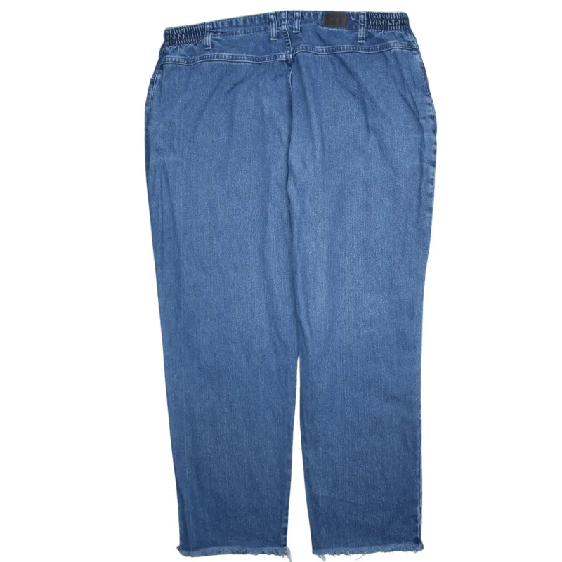 Lee 90's Lightwash Straight Leg Baggy Jeans / Pants 42 Blue sold by Vintage Club