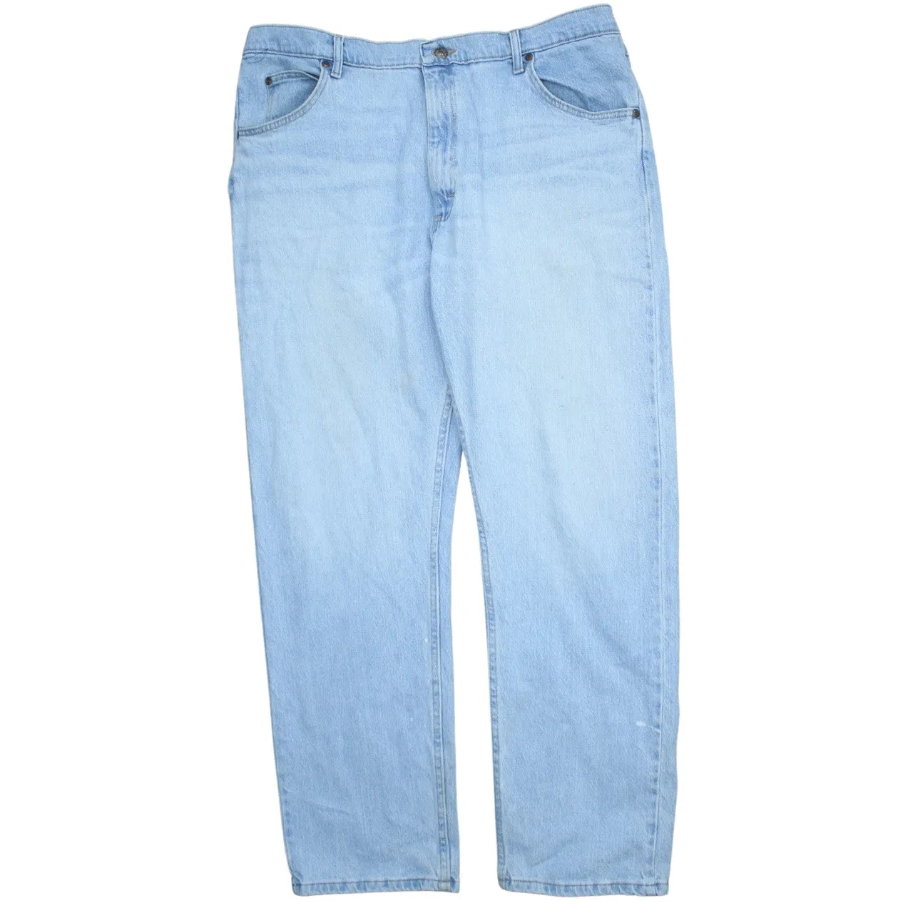 Wrangler 90's Lightwash Straight Leg Baggy Jeans / Pants 40 Blue sold by Vintage Club product image thumbnail 2