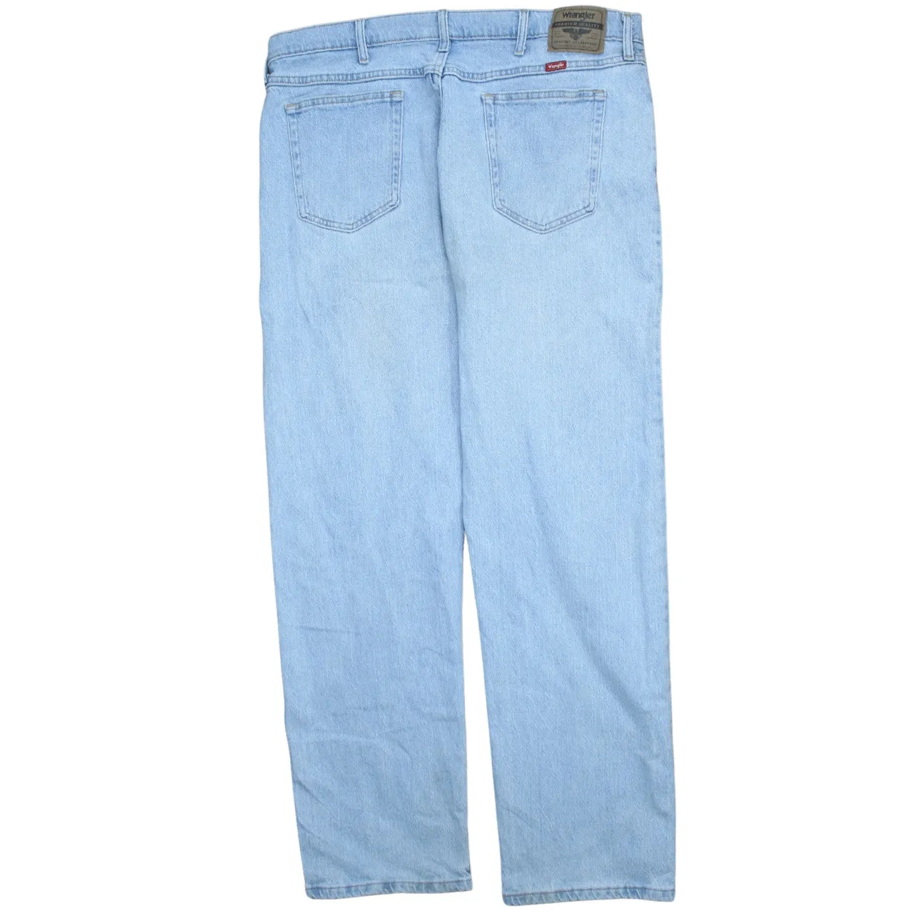 Wrangler 90's Lightwash Straight Leg Baggy Jeans / Pants 40 Blue sold by Vintage Club