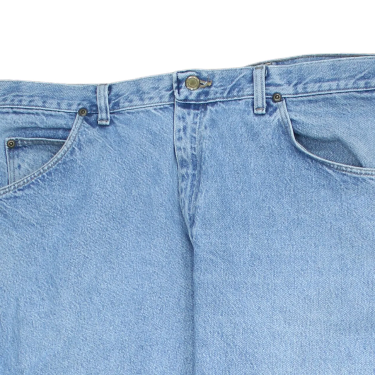 Wrangler 90's Lightwash Straight Leg Baggy Jeans / Pants 38 Blue sold by Vintage Club product image thumbnail 3
