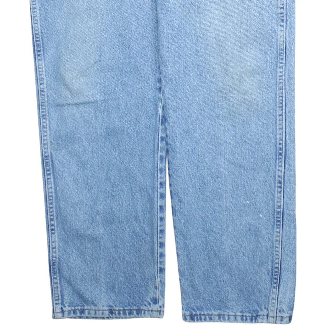 Wrangler 90's Lightwash Straight Leg Baggy Jeans / Pants 38 Blue sold by Vintage Club product image thumbnail 4
