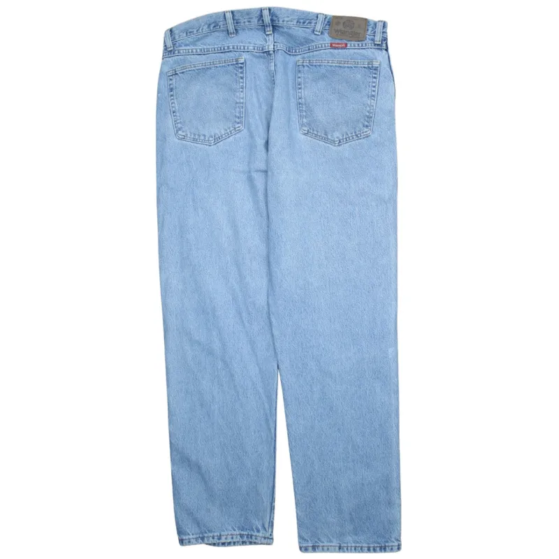 Wrangler 90's Lightwash Straight Leg Baggy Jeans / Pants 38 Blue sold by Vintage Club