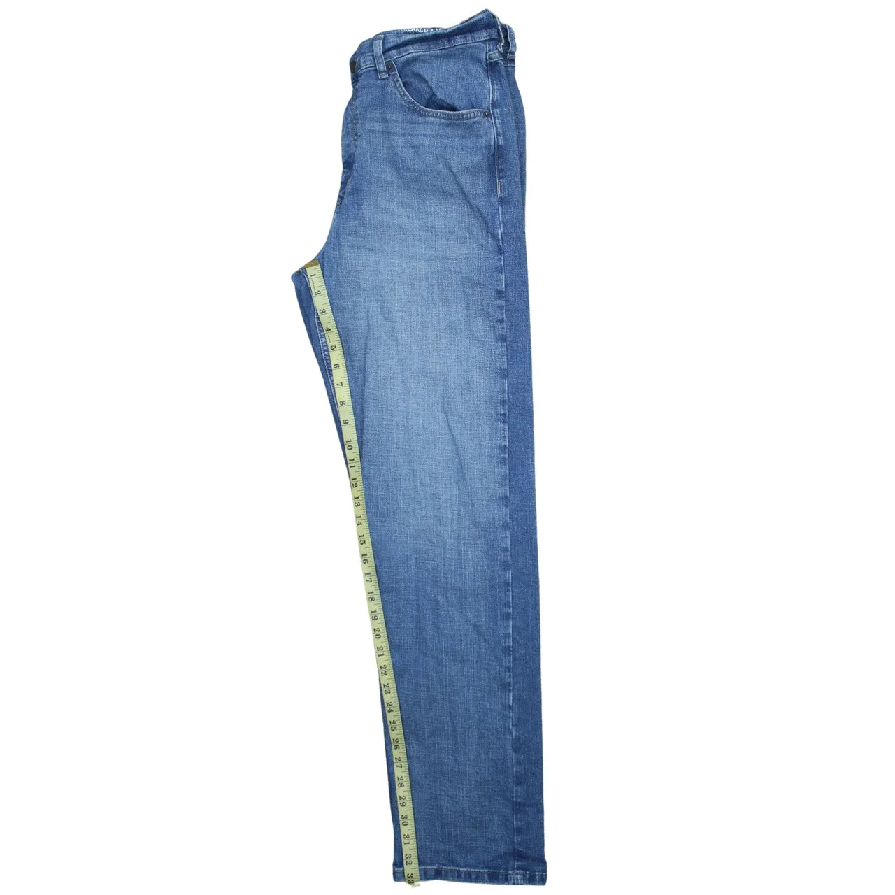 Wrangler 90's Lightwash Straight Leg Baggy Jeans / Pants 34 Blue sold by Vintage Club product image thumbnail 5