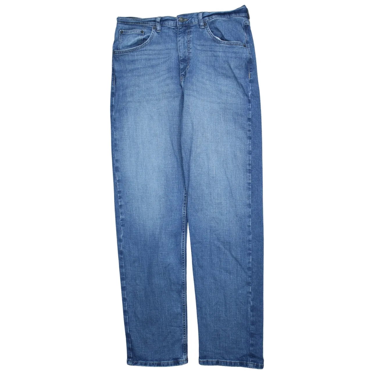 Wrangler 90's Lightwash Straight Leg Baggy Jeans / Pants 34 Blue sold by Vintage Club product image thumbnail 2