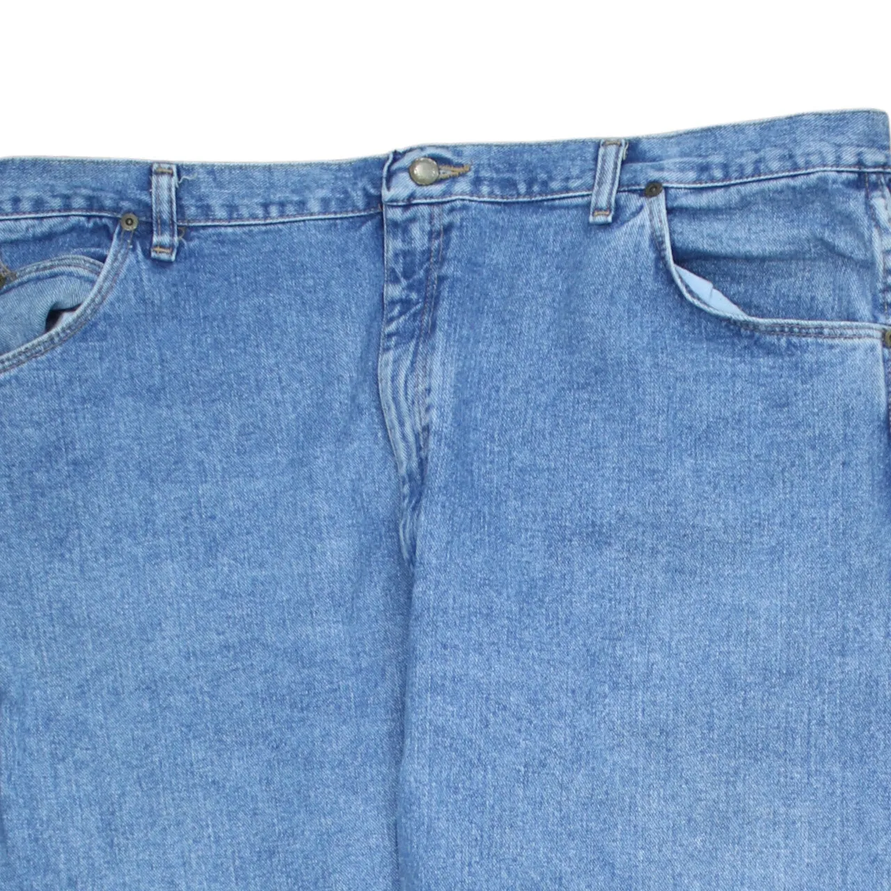 Wrangler 90's Lightwash Straight Leg Baggy Jeans / Pants 44 Blue sold by Vintage Club product image thumbnail 3
