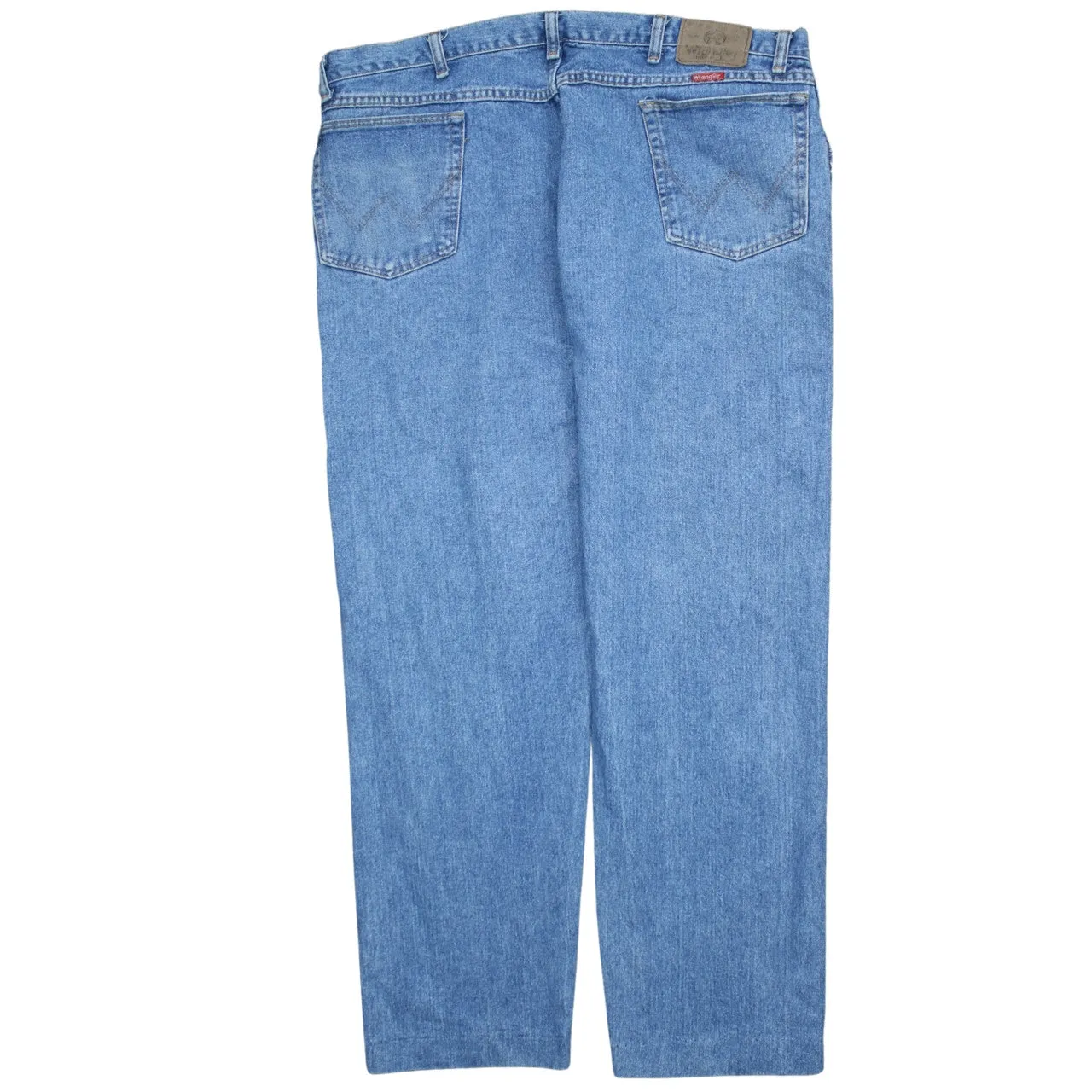 Wrangler 90's Lightwash Straight Leg Baggy Jeans / Pants 44 Blue sold by Vintage Club