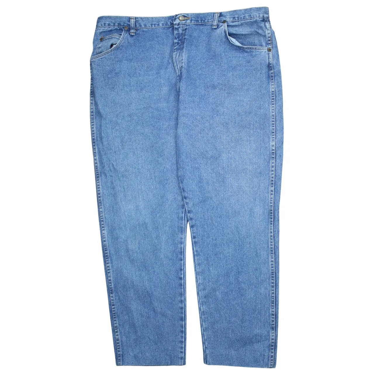 Wrangler 90's Lightwash Straight Leg Baggy Jeans / Pants 44 Blue sold by Vintage Club product image thumbnail 2