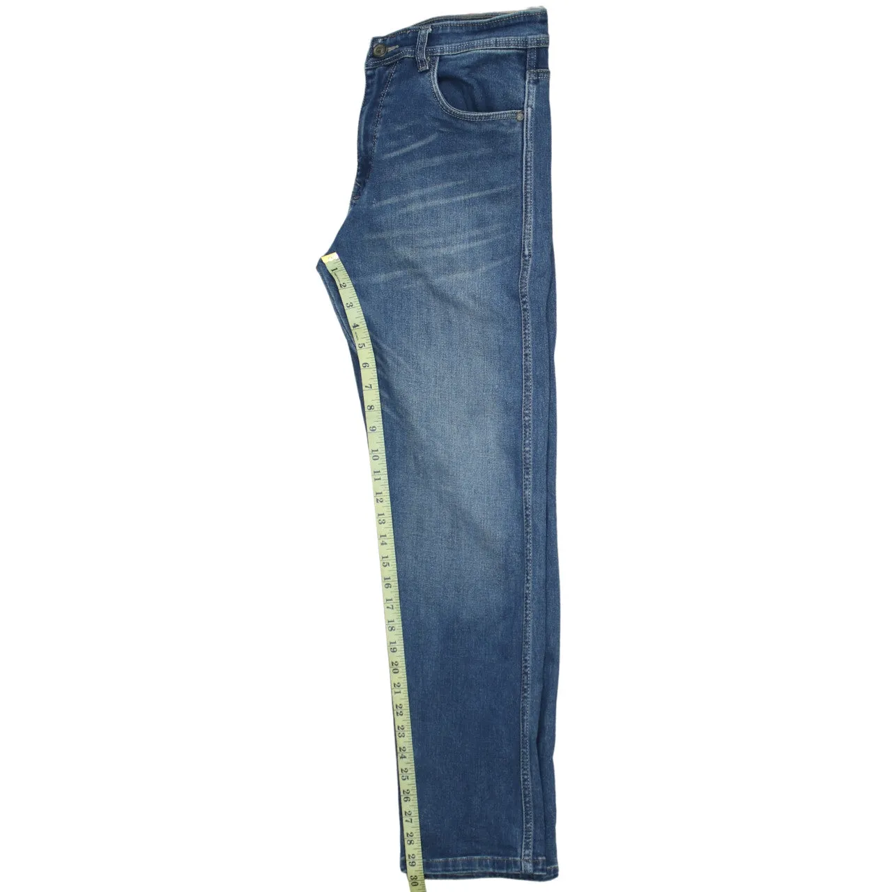 Wrangler 90's Lightwash Straight Leg Baggy Jeans / Pants 34 Blue sold by Vintage Club product image thumbnail 5