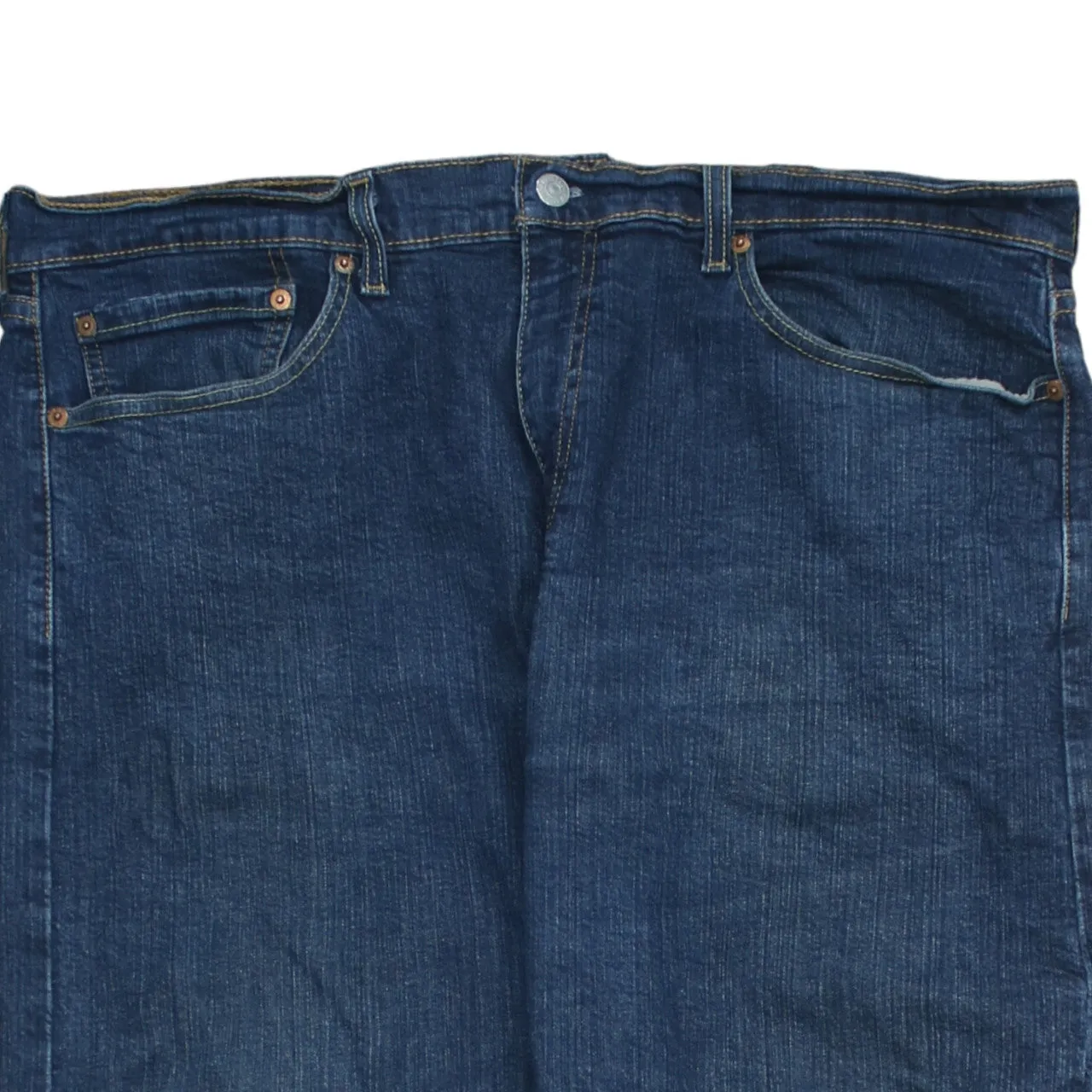 Levi Strauss &Co 90's 505 Straight Leg Baggy Jeans / Pants 38 Blue sold by Vintage Club product image thumbnail 3