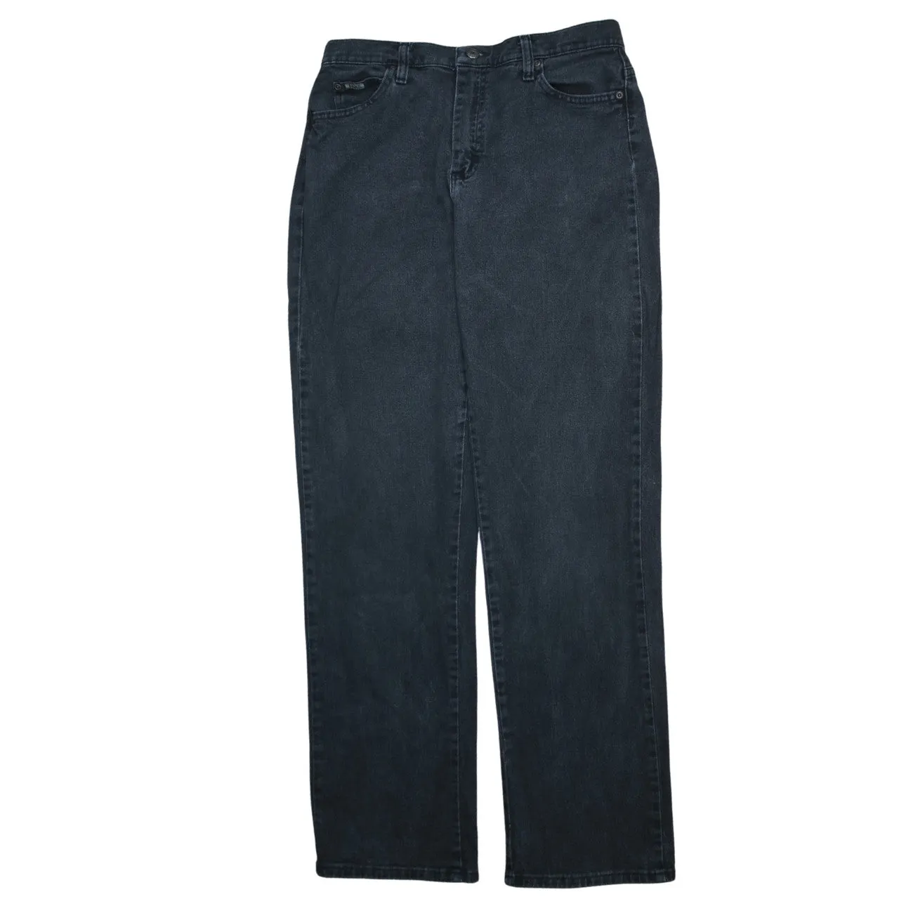 Lee 90's Lightwash Straight Leg Baggy Jeans / Pants 32 Black sold by Vintage Club product image thumbnail 2
