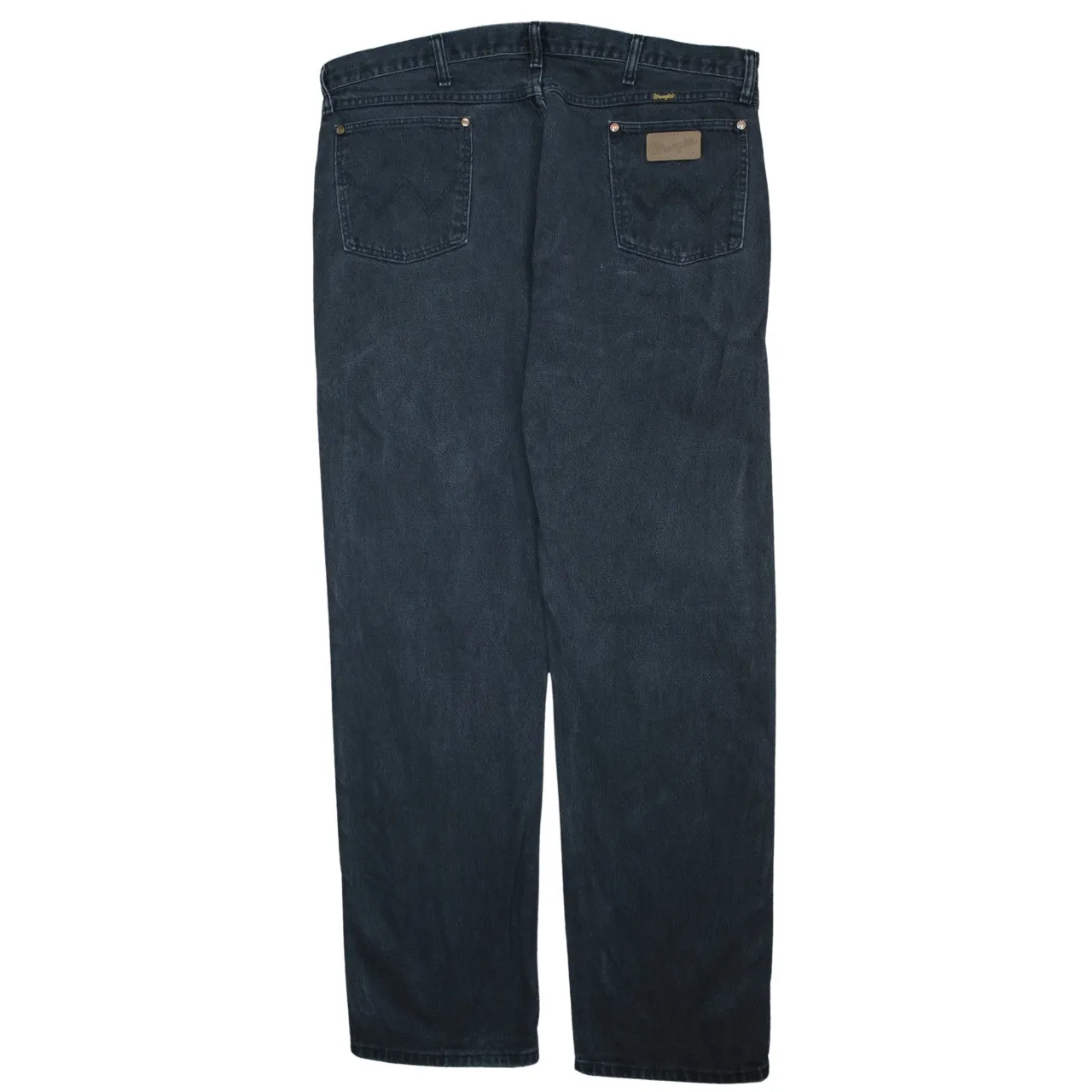 Wrangler 90's Lightwash Straight Leg Baggy Jeans / Pants 40 Black sold by Vintage Club