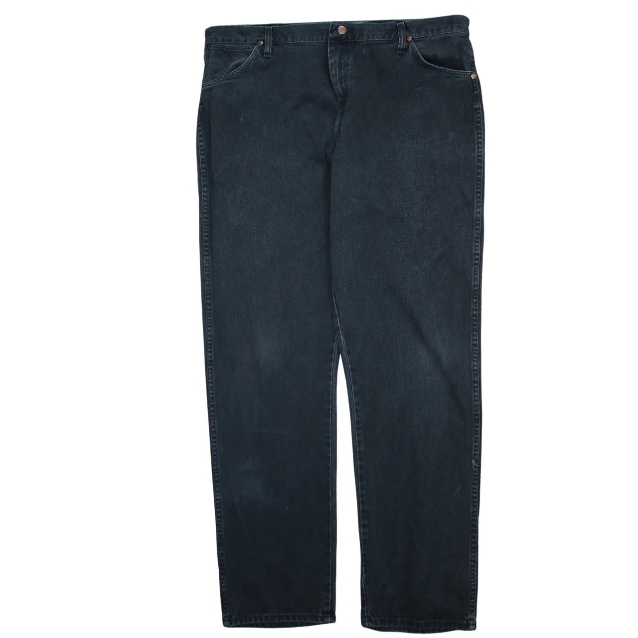 Wrangler 90's Lightwash Straight Leg Baggy Jeans / Pants 40 Black sold by Vintage Club product image thumbnail 2