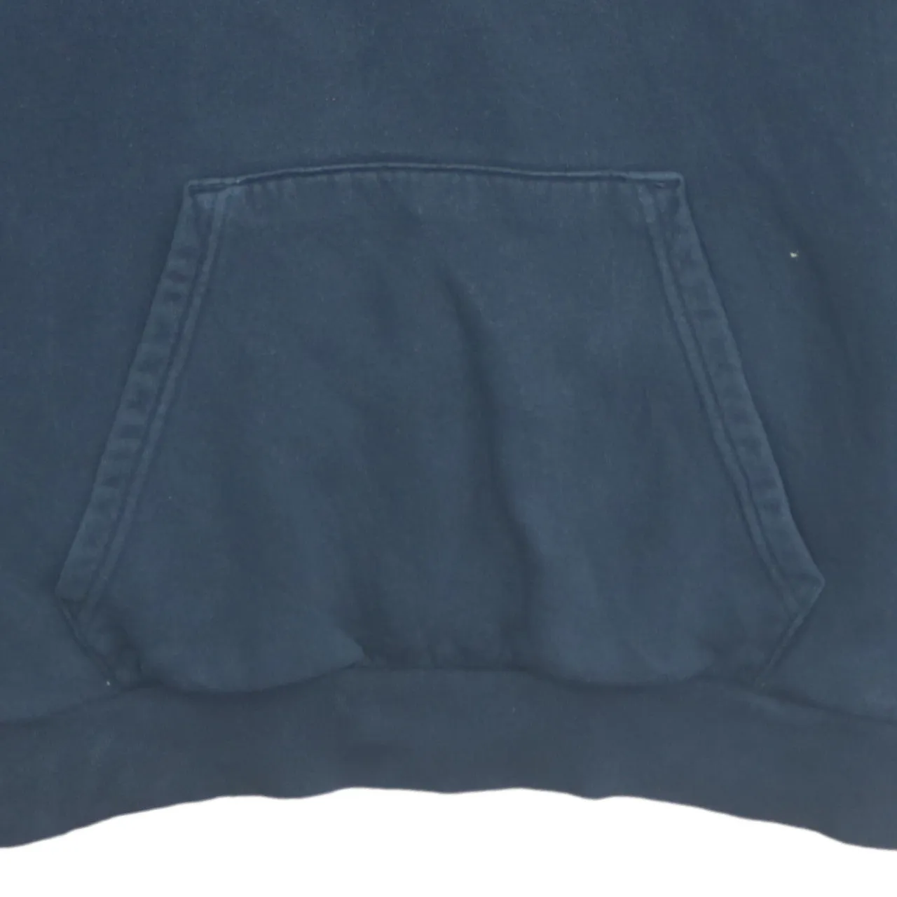 Adidas 90's Drawstring Pockets Pullover Hoodie Medium Black sold by Vintage Club product image thumbnail 4