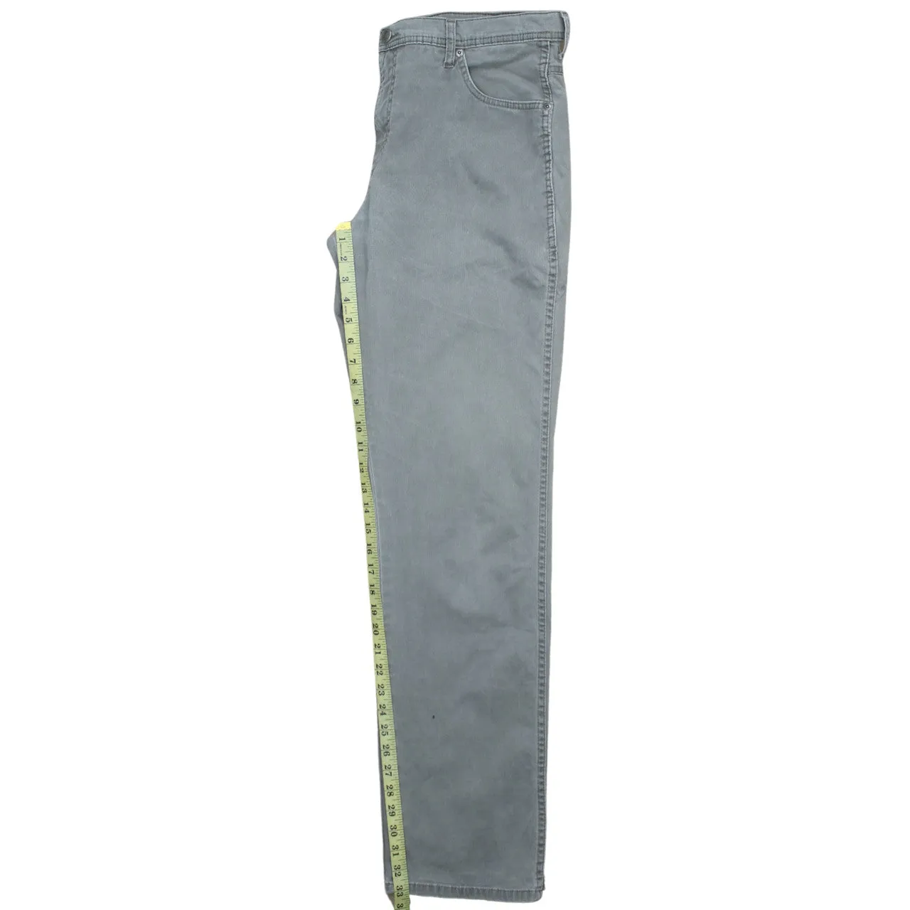 Wrangler 90's Lightweight Straight Leg Baggy Trousers / Pants 36 Grey sold by Vintage Club product image thumbnail 5