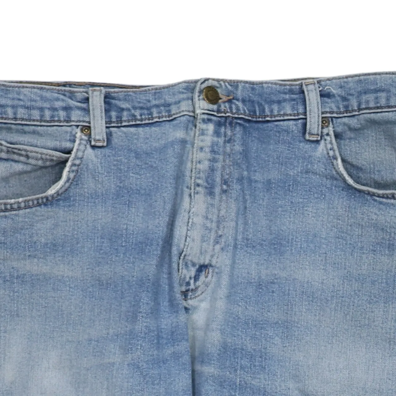 Wrangler 90's Lightwash Straight Leg Baggy Jeans / Pants 36 Blue sold by Vintage Club product image thumbnail 3
