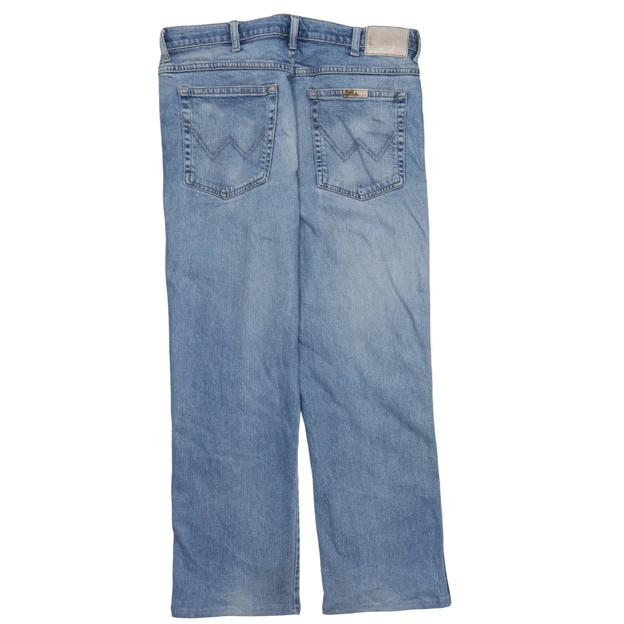 Wrangler 90's Lightwash Straight Leg Baggy Jeans / Pants 36 Blue sold by Vintage Club