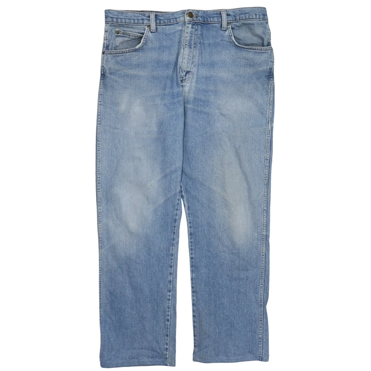 Wrangler 90's Lightwash Straight Leg Baggy Jeans / Pants 36 Blue sold by Vintage Club product image thumbnail 2