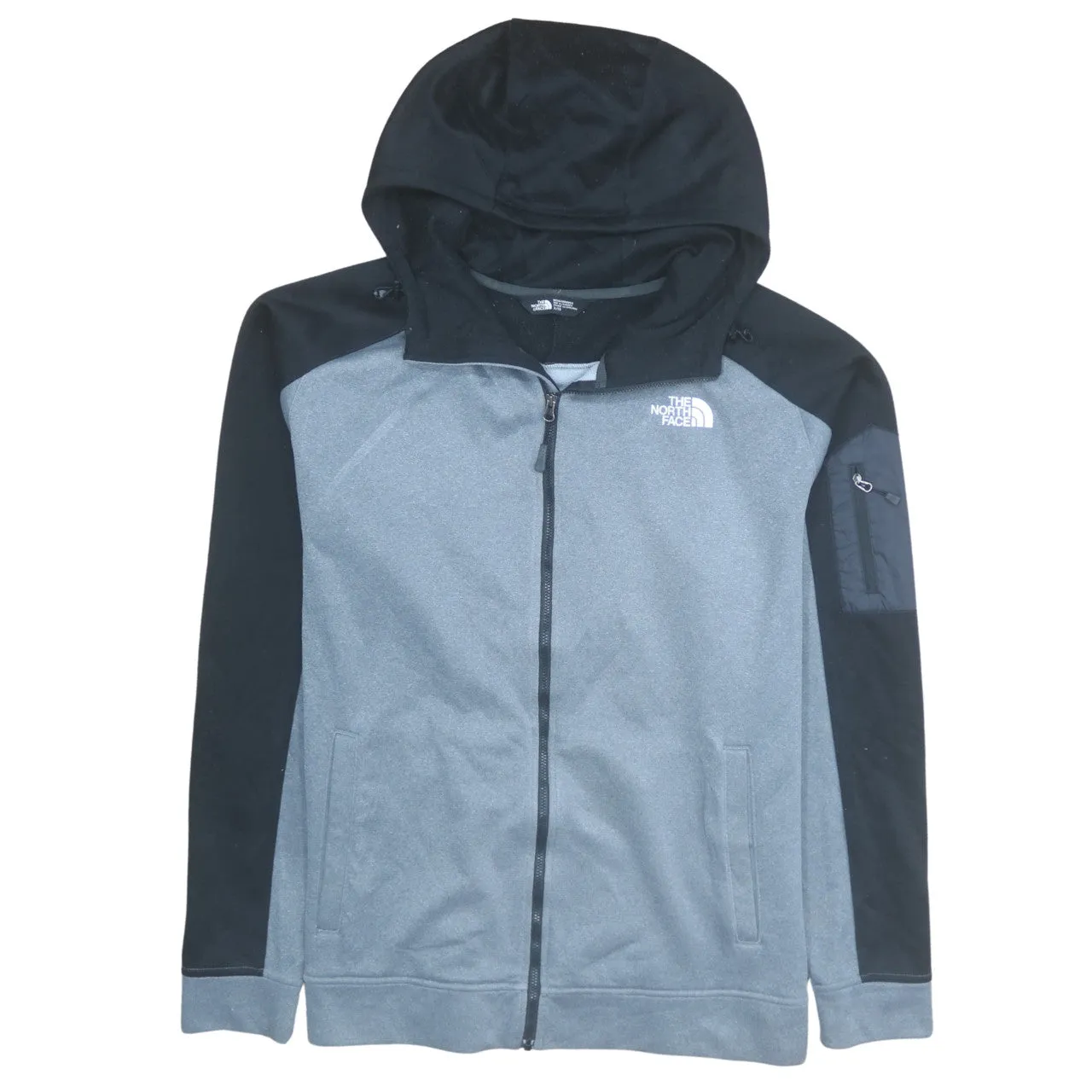 The North Face 90's Sportswear Full Zip Up Hoodie XLarge Black sold by Vintage Club