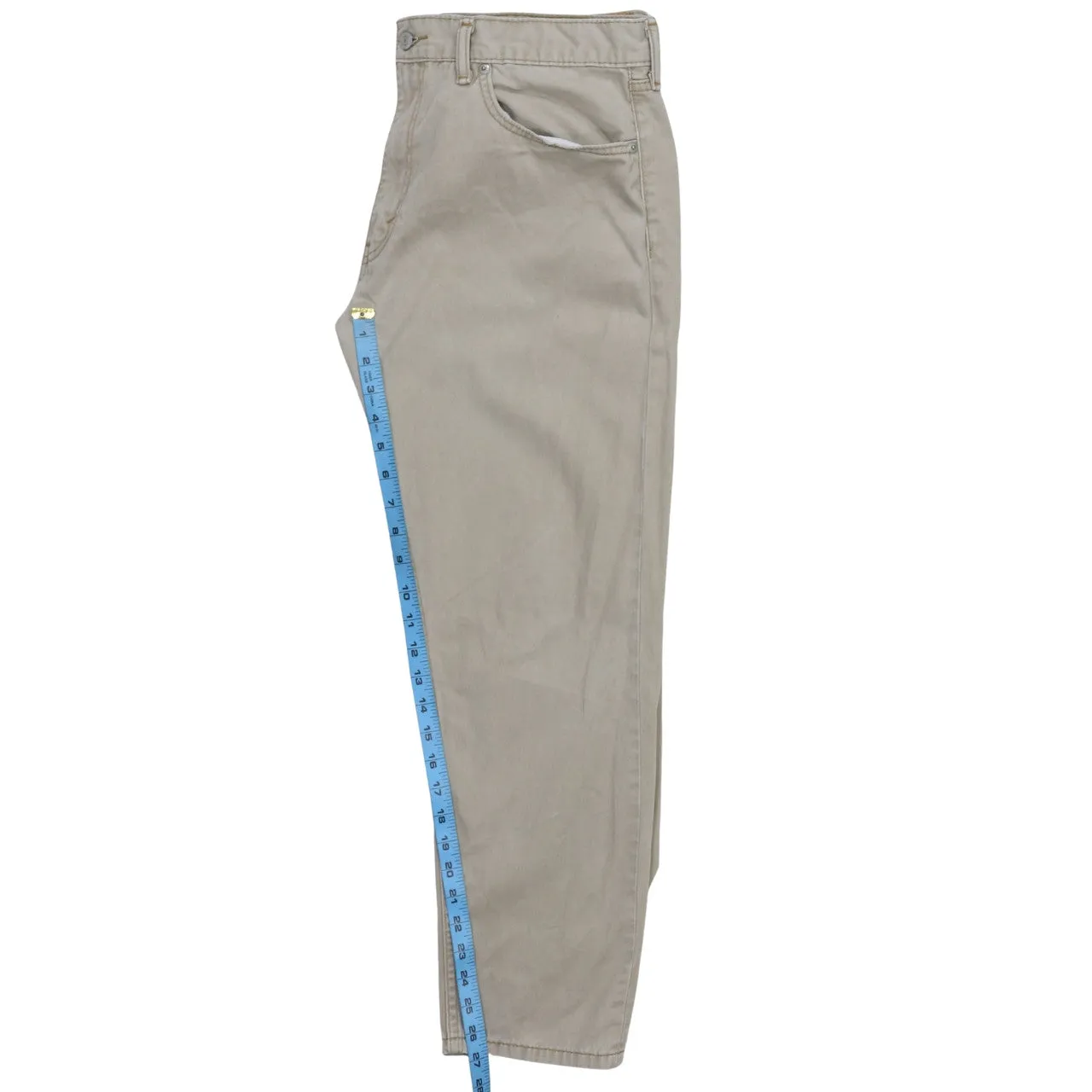 Levi Strauss &Co 90's 508 Casual Trousers / Pants 36 Beige Cream sold by Vintage Club product image thumbnail 5