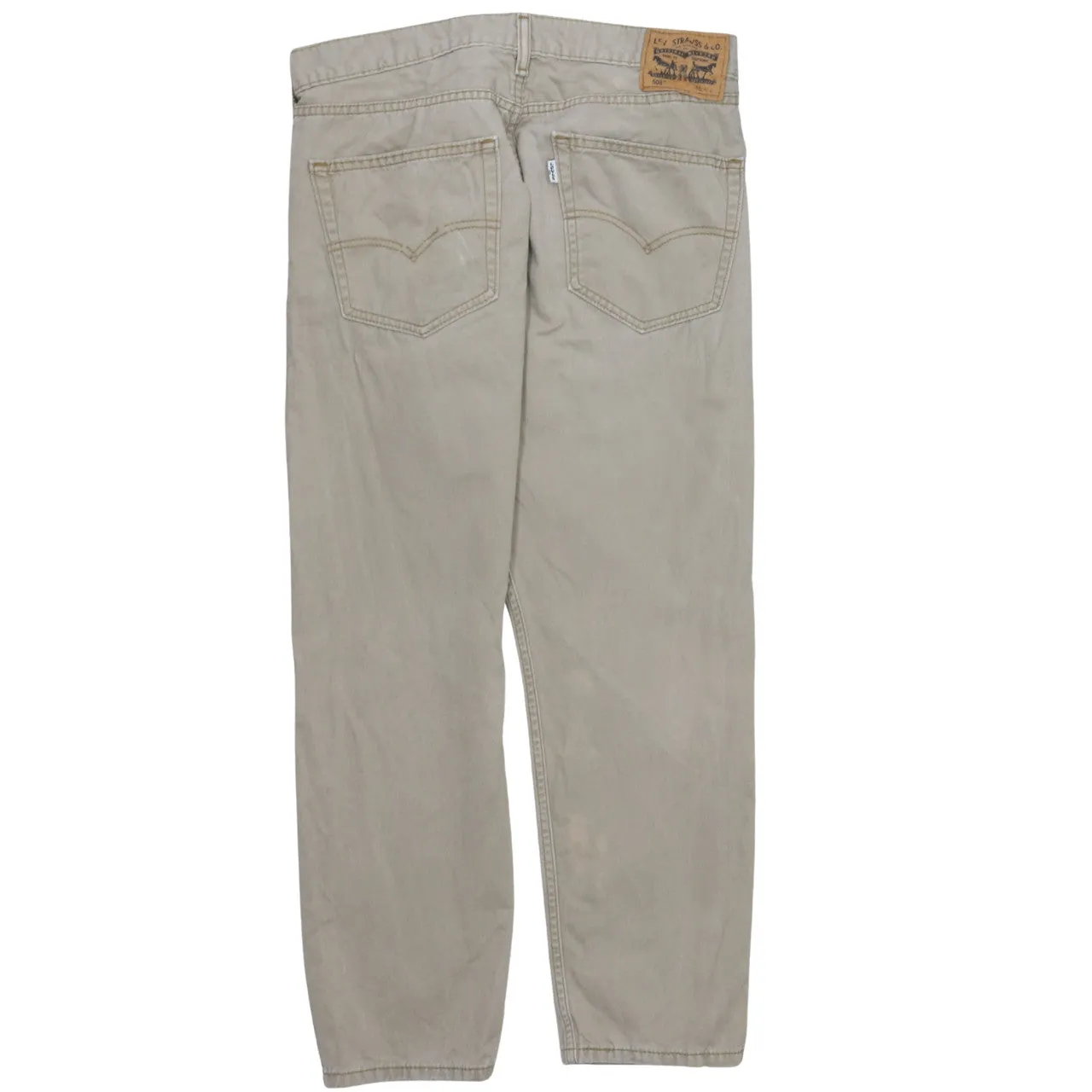 Levi Strauss &Co 90's 508 Casual Trousers / Pants 36 Beige Cream sold by Vintage Club