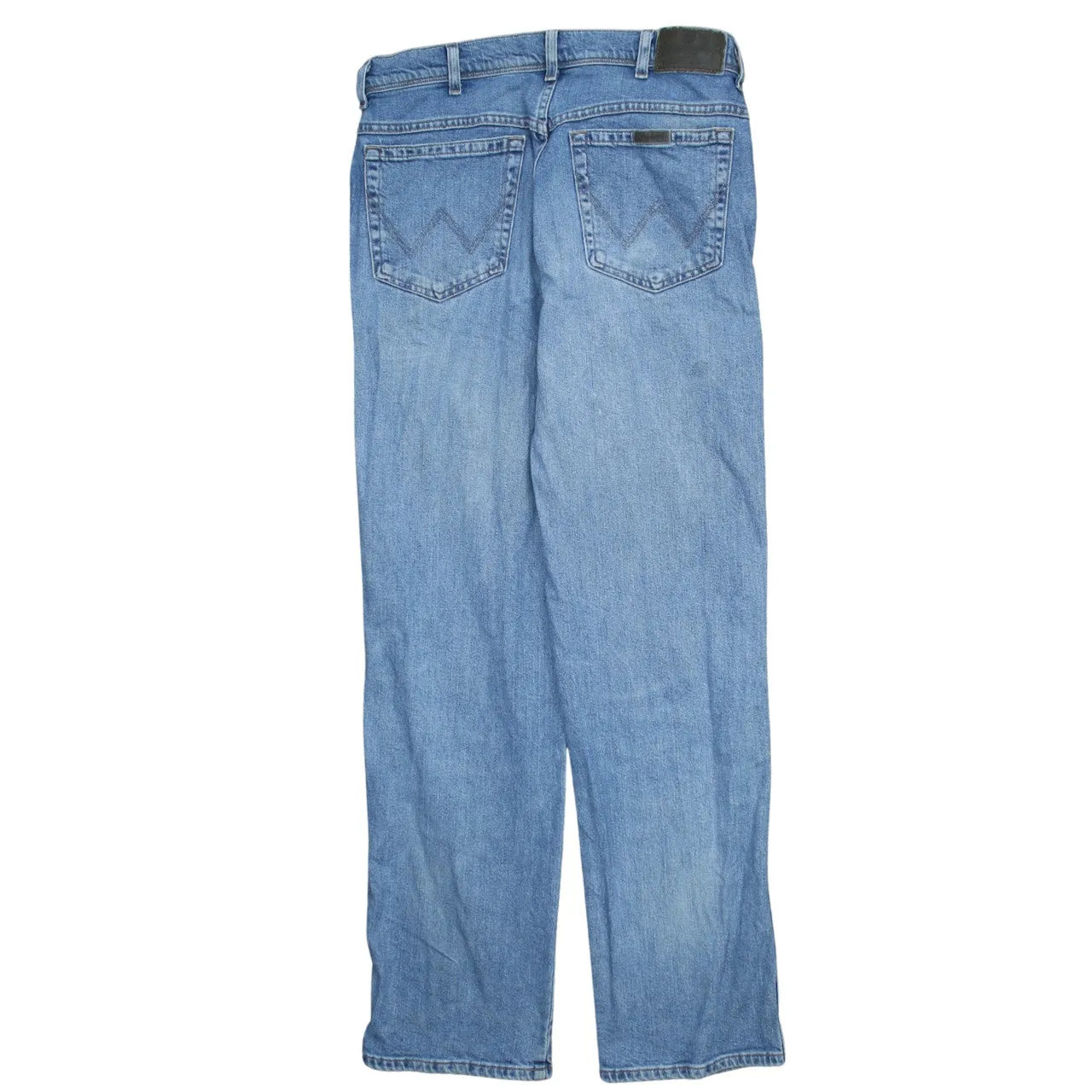 Wrangler 90's Lightwash Straight Leg Baggy Jeans / Pants 36 Blue sold by Vintage Club